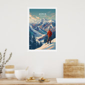 Aspen Ski-poster 1 Poster (Keuken)