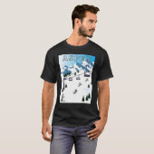 Aspen Ski Rocky Mountains Winter Sports Ski Rescue T-shirt (Voorkant volledig)