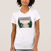 Aspen Skier | Colorado T-shirt (Voorkant)