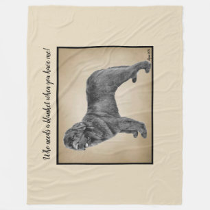 Aspen The Newfoundland Fleece Blanket Deken