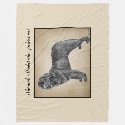 Aspen The Newfoundland Fleece Blanket Deken (Voorkant)
