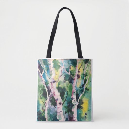 Aspen Tree Canvas tas (Voorkant)