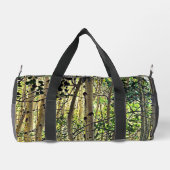 Aspen Tree Forest – Vibrant Yellows & Yellow‑Green Plunjezak (Achterkant)