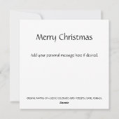 Aspen Tree Holiday of Ocassion Wenskaart Feestdagenkaart (Achterkant)