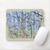 Aspen tree mousepad muismat (Met muis)