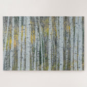 Aspen Tree Trunks | Aspen, Colorado Legpuzzel (Horizontaal)