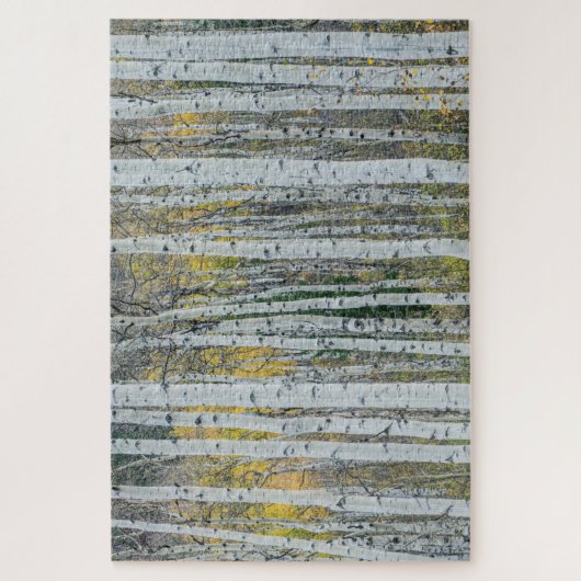 Aspen Tree Trunks | Aspen, Colorado Legpuzzel (Verticaal)