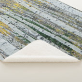 Aspen Tree Trunks | Aspen, Colorado Sherpa Deken (3/4)