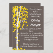 Aspen Tree-uitnodigingen Kaart (Voorkant / Achterkant)