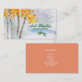 Aspen Trees Art Studio-Visitekaartje Visitekaartje (Voorkant / Achterkant)