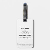 Aspen Trees, Colorado Bagagelabel (Achterkant verticaal)