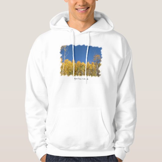 Aspen Trees, Colorado Hoodie (Voorkant)