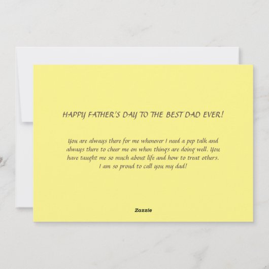 Aspen Trees in de herfstkleuren Feestdagenkaart (Achterkant)