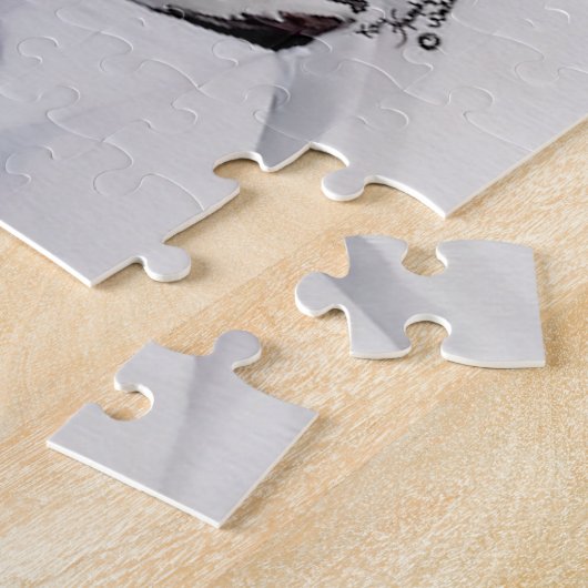 Aspen Trees in de winterpuzzel Legpuzzel (Zijkant)