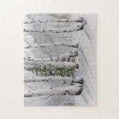 Aspen Trees in de winterpuzzel Legpuzzel (Verticaal)