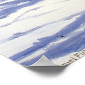 Aspen Trees in het bos Poster (Hoek)