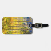 Aspen Trees in het najaar in de Rockies Bagagelabel (Voorkant horizontaal)