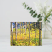Aspen Trees in het najaar in de Rockies Briefkaart (Staand voorkant)