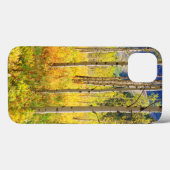 Aspen Trees in het najaar in de Rockies Case-Mate iPhone Case (Achterkant (horizontaal))