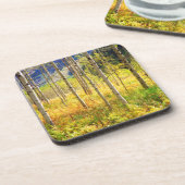 Aspen Trees in het najaar in de Rockies Onderzetter (Linkerzijde)