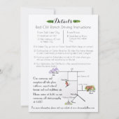 Aspen Trees Natuur Waterverf bruiloft Kaart (Achterkant)