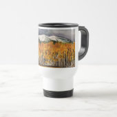 Aspen Trees Waterverf Art Travel Coffee Mug Reisbeker (Voorkant rechts)