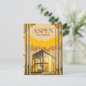 Aspen USA Briefkaart (Staand voorkant)