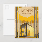 Aspen USA Briefkaart (Voorkant / Achterkant)