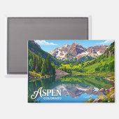 Aspen USA Magneet (Voorkant / Achterkant)