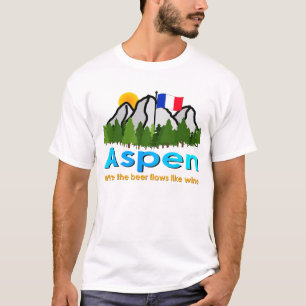 Aspen: Waar de bier als wijn stroomt T-shirt