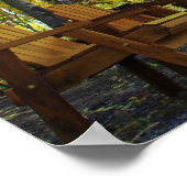 "Aspen Walkway", Uitzicht op de grond, najaar Poster (Hoek)