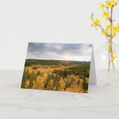 Aspen Zonsondergang Kaart (Gele Bloem)