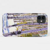 Aspenbomenbos Case-Mate iPhone Case (Achterkant (horizontaal))