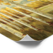 Aspens in het najaar poster (Hoek)