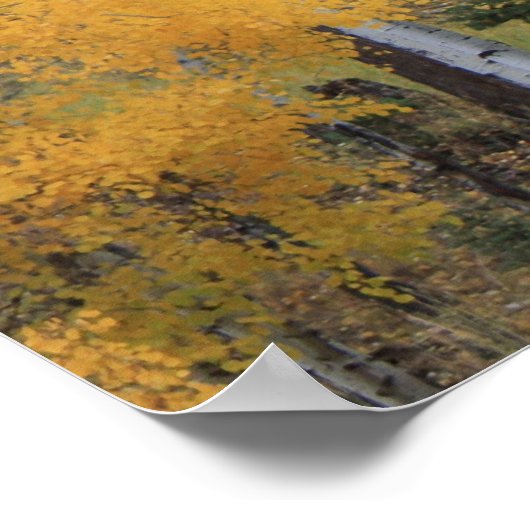 Aspens in Taos Pines Poster (Hoek)