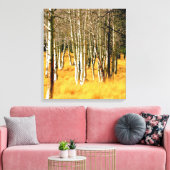 Aspens op de San Francisco Peaks Canvas Afdruk (Insitu (Woonkamer))