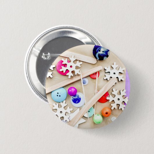Aspen's Tinker Craft Ronde Button 5,7 Cm (Voorkant /achterkant)