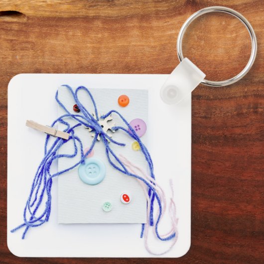 Aspen's tinkerkunst sleutelhanger (Achterkant)