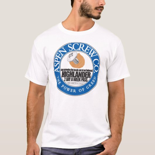 AspenScrewCoFront T-shirt (Voorkant)