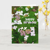 Aspera Birthday Kaart (Gele Bloem)