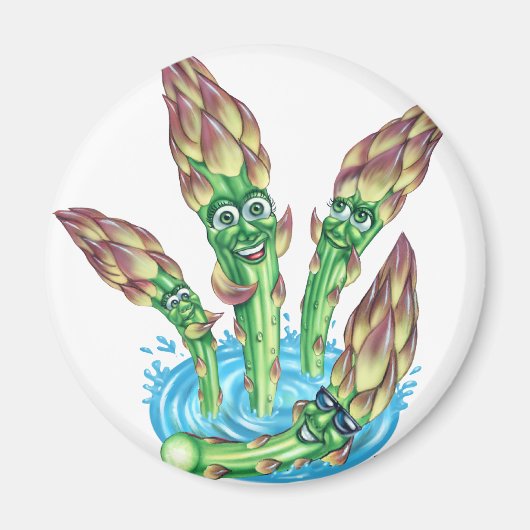 asperge magneet (Voorkant)