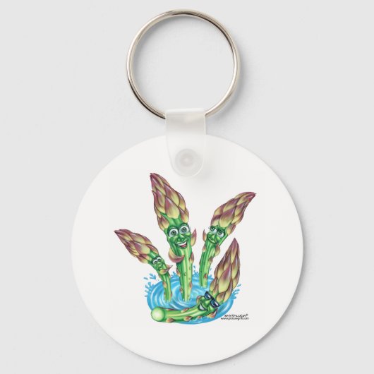 asperge sleutelhanger (Voorkant)