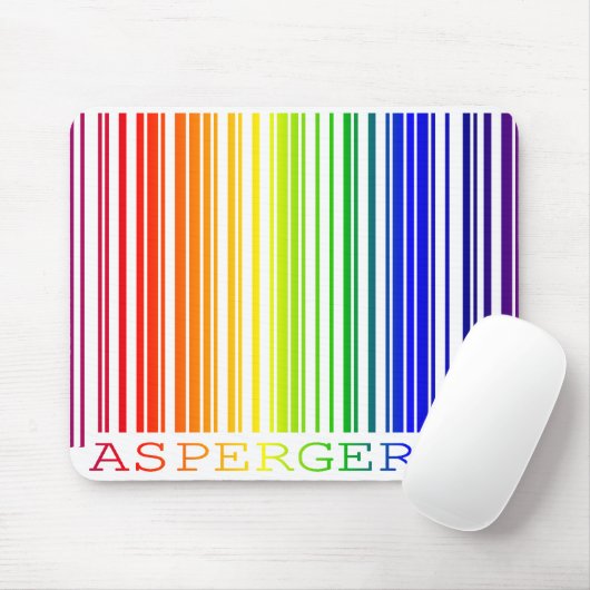 Asperger-code Muismat (Met muis)