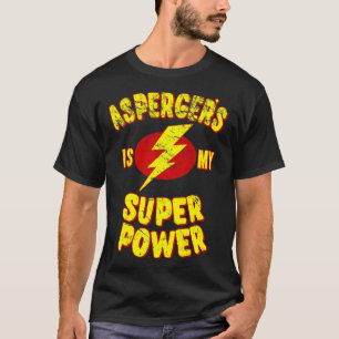 Asperger is mijn superkracht t-shirt