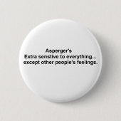 Asperger Ronde Button 5,7 Cm (Voorkant)