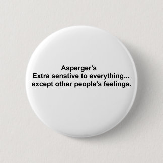 Asperger Ronde Button 5,7 Cm