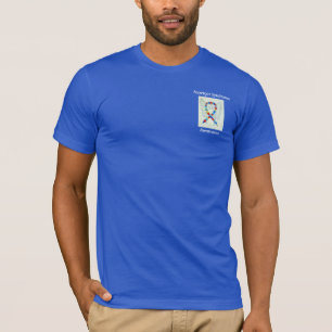 Asperger Syndrome Awareness Ribbon Angel T-shirt