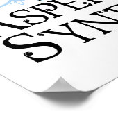 Asperger Syndrome Butterfly Poster (Hoek)