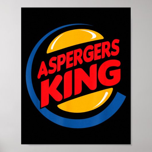 Aspergers bewustzijnsshirt syndroom Neurodiversite Poster (Voorkant)