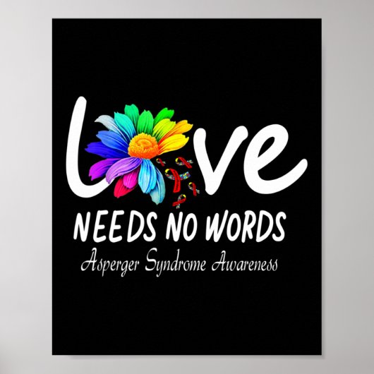 Asperger's Syndrome Awareness Poster (Voorkant)